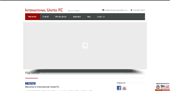 Desktop Screenshot of internationalunitedfc.com